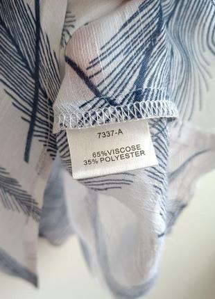 Сорочка р.14-18 (р. 40-44 євро) sallos блуза жіноча оверсайз рубашка, заміри9 фото