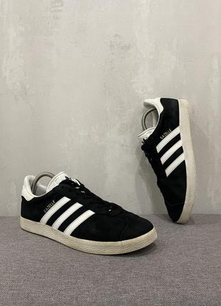 Кожаные весенние кроссовки кеды обуви adidas gazelle