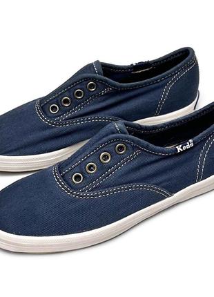 Текстильные детские мокасины keds