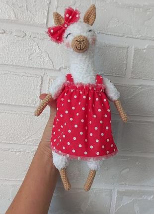 Лама вязаная крючком