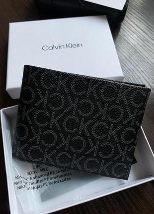 Оригинальный кошелек calvin klein must mono bifold мужской