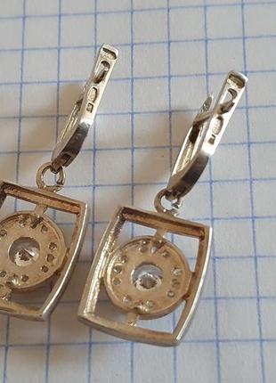 Серебряные серьги3 фото