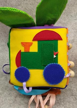 Кубик развивающий для мальчика