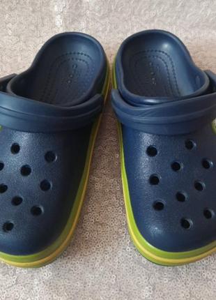 Оригінальні крокси шльопки тапки капці crocs kids crocband р.28-29(с11)3 фото