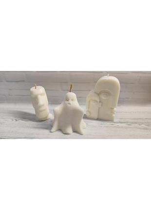 Набір новорічний з з еко свічок з соєвого воску