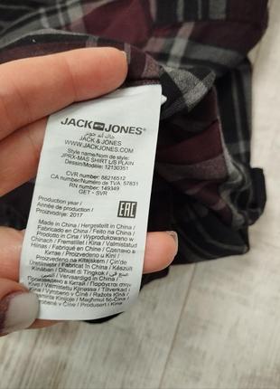 Стильна чоловіча сорочка jack&jones premium 46-487 фото