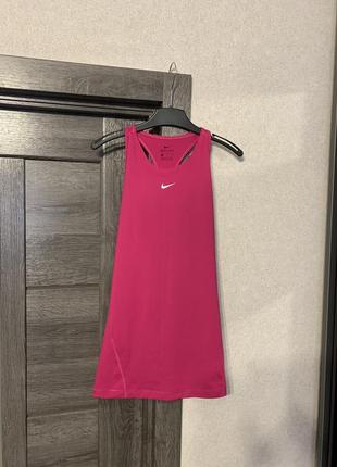 Nike pro tank women спортивна жіноча майка