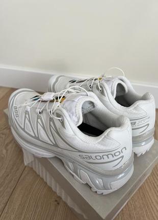 Кроссовки salomon xt-6 white4 фото