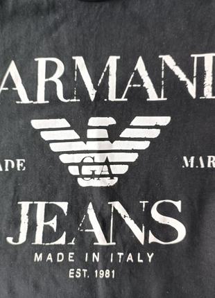 Футболка armani jeans, оригинал, размер s6 фото