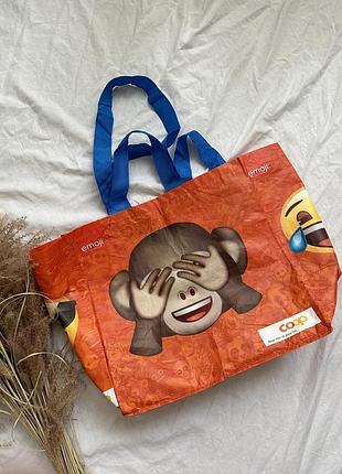 Сумка шоппер из смайлика/