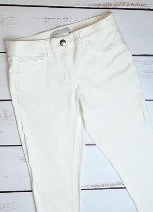 Женские молочные зауженные джинсы скинни george, размер 46 - 483 фото