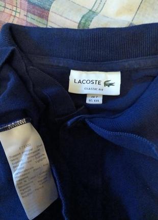 Поло кофта lacoste3 фото