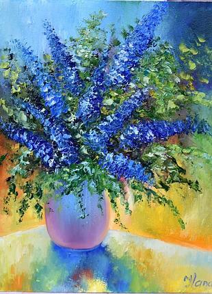 Польові квіти, натюрморт, живопис  24х30 см