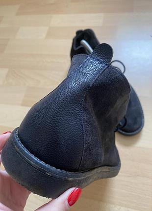 Замшевые сапоги ботинки clarks 2