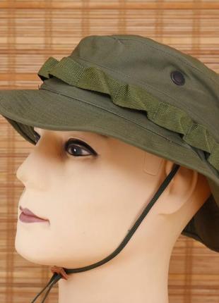 Капелюх сша олива зелена olive green американська шляпа1 фото