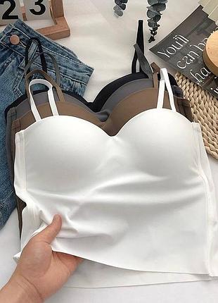 Топ чашки пуш ап бюстье