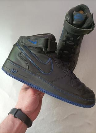 Кросівки nike air force 1 vintage black1 фото