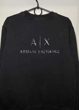 Оригинальный мужской свитшот armani exchange - размер м5 фото