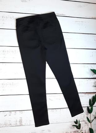 1+1=3 фирменные черные зауженные джинсы скинни высокая посадка tinseltown, размер 44 - 465 фото