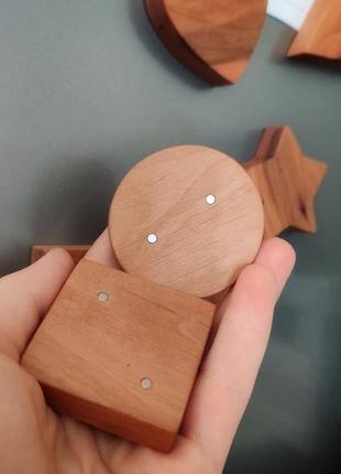 Геометричні фігурки навчання геометрії освітні дошкільні іграшки7 фото