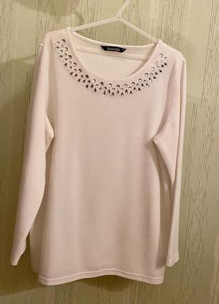 Белоснежная кофта bonmarche , размер мл