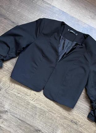 Жакет пиджак укороченный новый как в новой коллекции zara1 фото