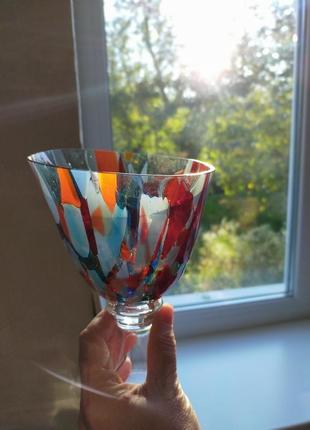 Чаша-свічник зі скла7 фото