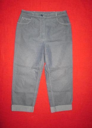 Basler jeans женские брюки с высокой посадкой короткие джинсы мом1 фото