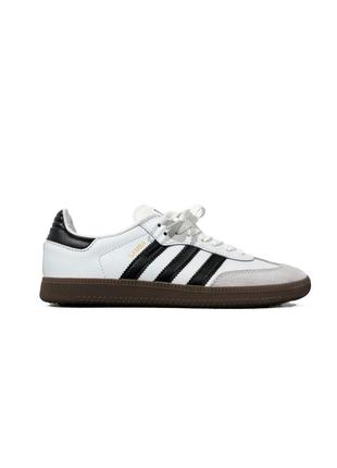Топові жіночі кросівки adidas samba og black/white
