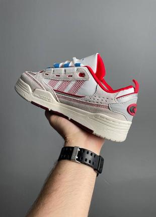 Женские кроссовки adidas adi 2000 white red5 фото