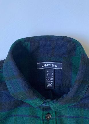 Фланелева сорочка lands end