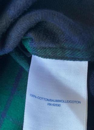 Фланелева сорочка lands end