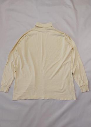 Гольф vintage burberry yellow cotton turtleneck5 фото