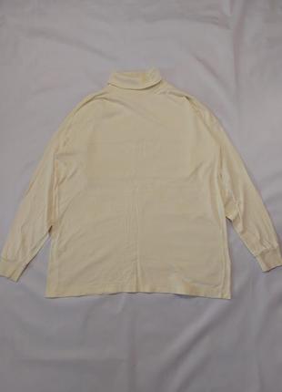 Гольф vintage burberry yellow cotton turtleneck1 фото