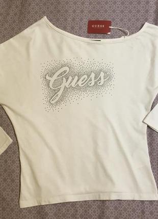 Кофта реглан guess. размер м. хлопок3 фото