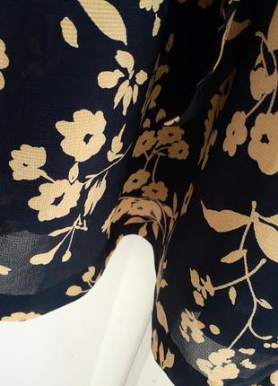 Новое  платье рубашка на пуговицах цветы цветочек халат6 фото