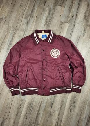 Бомбер куртка champion university of chicago made in usa vintage