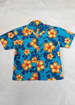 Сорочка гавайка vintage phat bastard sexy naked girls hawaiian shirt1 фото