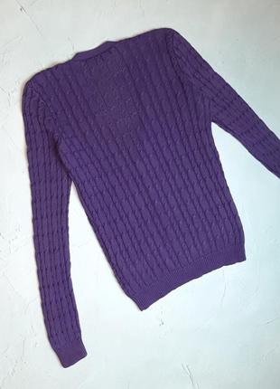 🎁1+1=3 брендовая фиолетовая кофта свитер ralph lauren, размер 44 - 464 фото