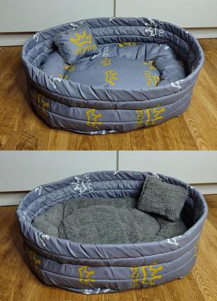 Лежак 50 ×40 см лежак лежанка лежачок для собак котів ручна робота