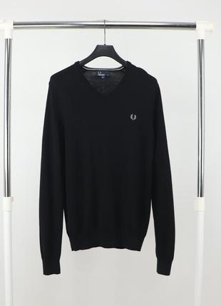 Мужской свитер fred perry / оригинал &lt;unk&gt; s &lt;unk&gt;1 фото