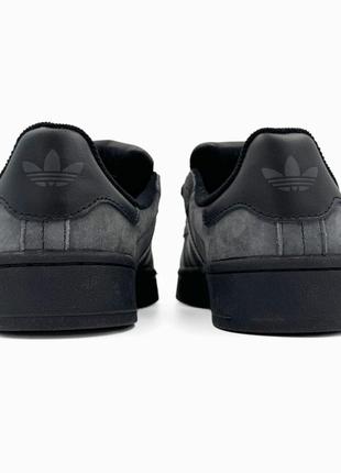 Новинка топові жіночі кросівки adidas campus 00s black/grey3 фото