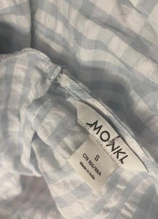 Платье в клетку monki3 фото