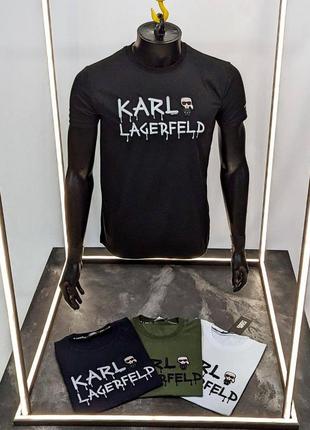 Футболка в стилі karl lagerfeld