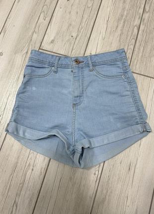 Джинсовые шорты zara h&amp;m cropp1 фото