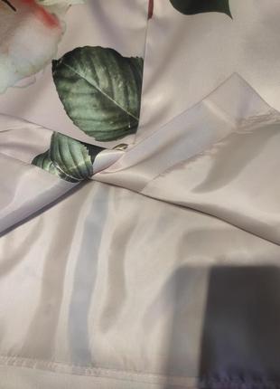 Шикарная юбка в цветочный принт5 фото