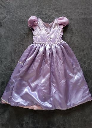 Карнавальное платье принцессы софии двустороннее на 5-6 лет рост 110-116 см disney3 фото