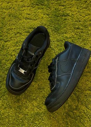 Кроссовки nike air force 1 кожаные safari dunk обувь