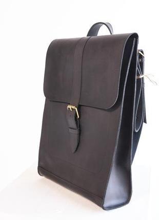 Рюкзак унисекс minimal det backpack (черный)3 фото