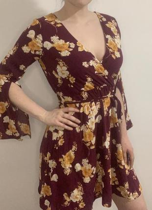 Playful floral dress